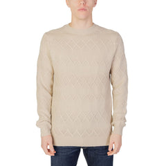 Only & Sons Beige Marabou Sweatshirt