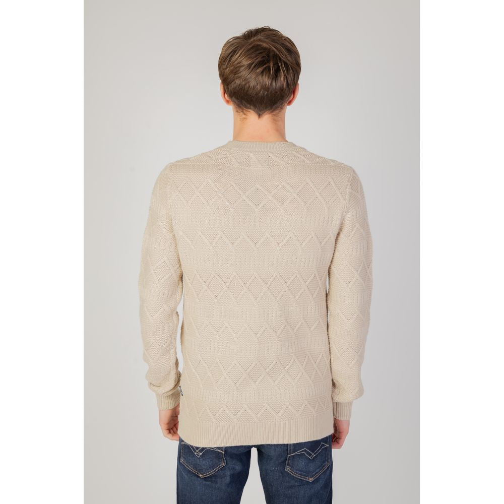 Only & Sons Beige Marabou Sweatshirt