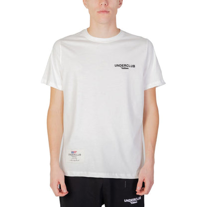 Vit bomulls-T-shirt
