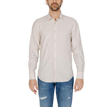 Antony Morato Beige Viskosskjorta