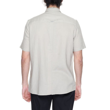 Antony Morato Beige Linne Kortärmad
