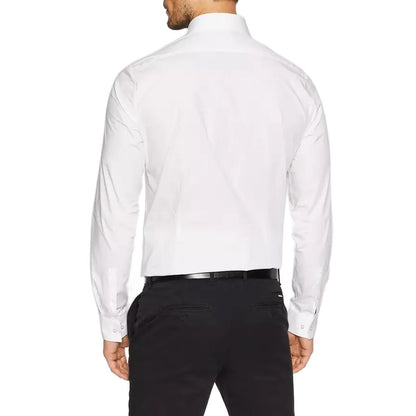 Calvin Klein hvit bomullsskjorte