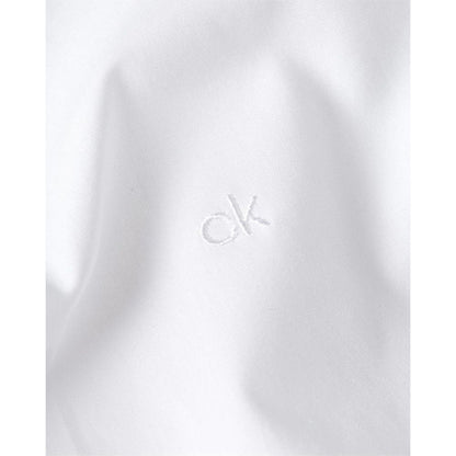 Calvin Klein hvit bomullsskjorte