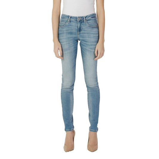 Guess blå bomulls skinny jeans
