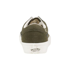 Vans Green Leather Low Top Sneakers