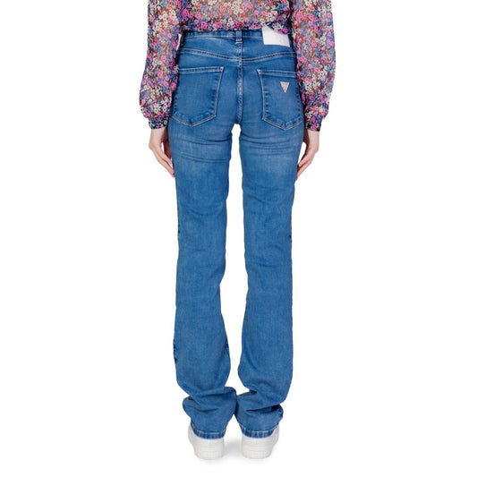 Guess lyseblå økologisk bomullsmomjeans
