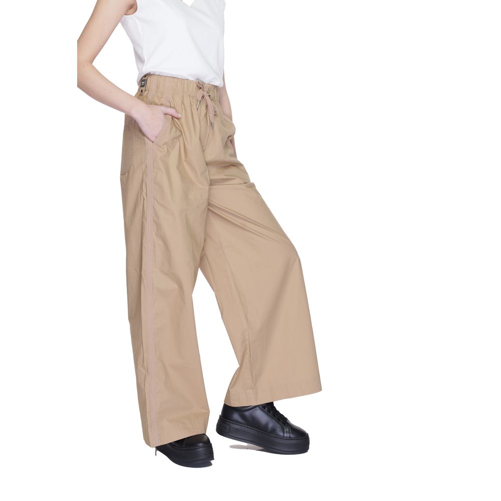 Beige bomullsbukser