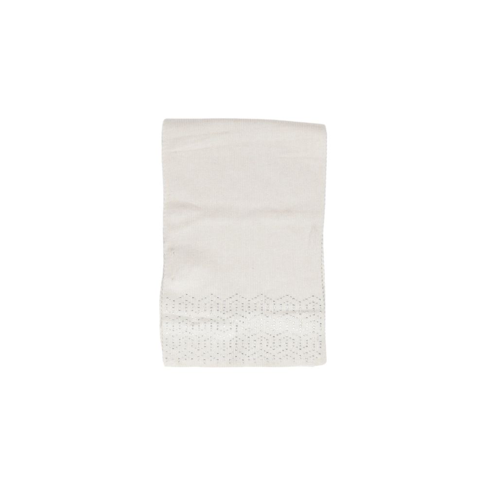 Beige polyesterskjerf