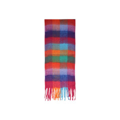 Pieces Orange Recycled Polyester Scarf