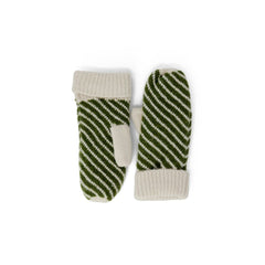 Kun kremfarget polyesterhanske