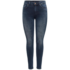 Only Blue Cotton Skinny Jeans