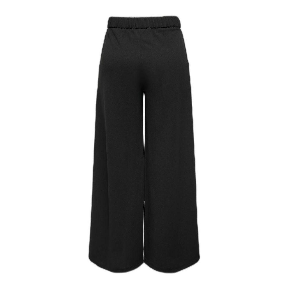 Svarta byxor i återvunnen polyester