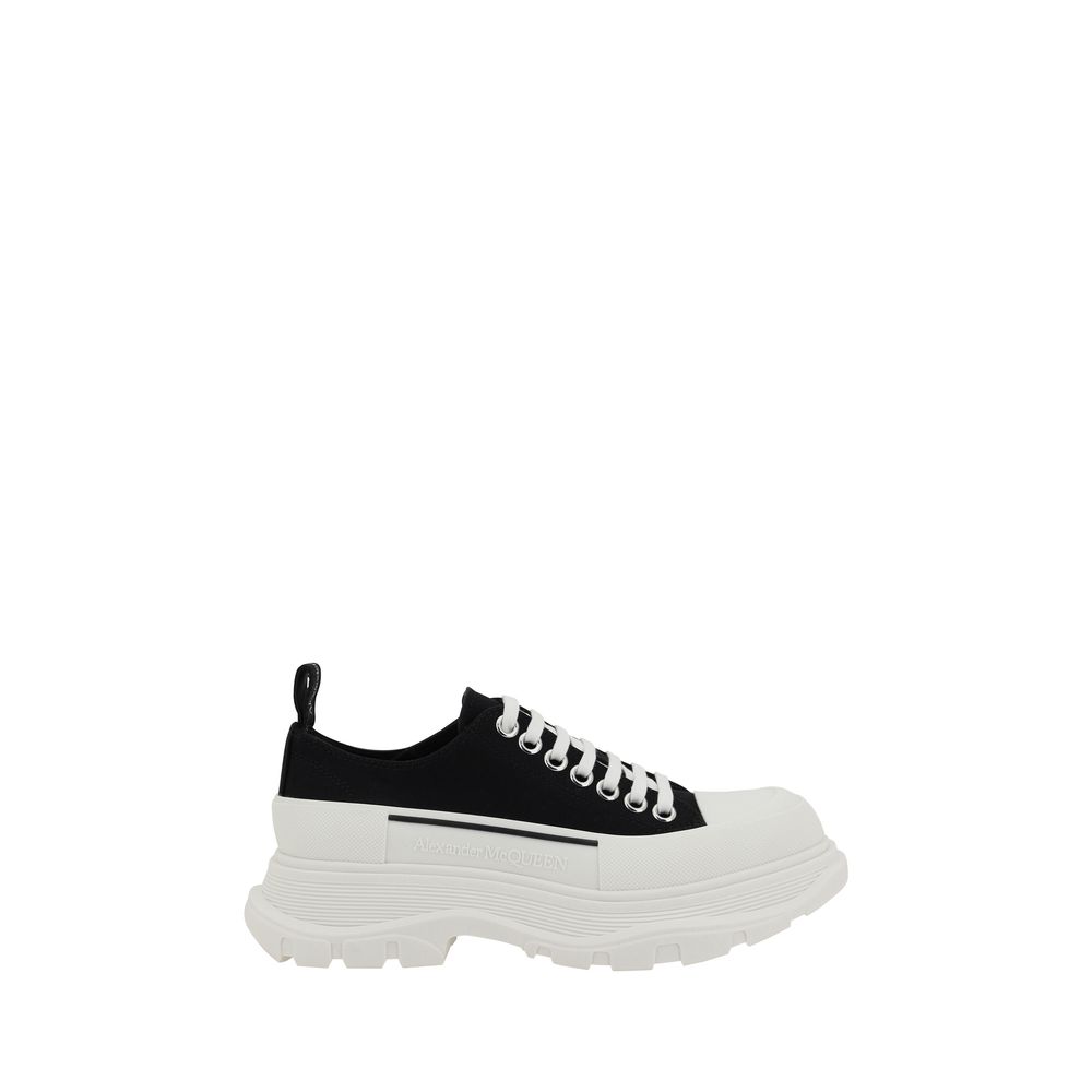Alexander McQueen Black Rubber Chunky Sneakers