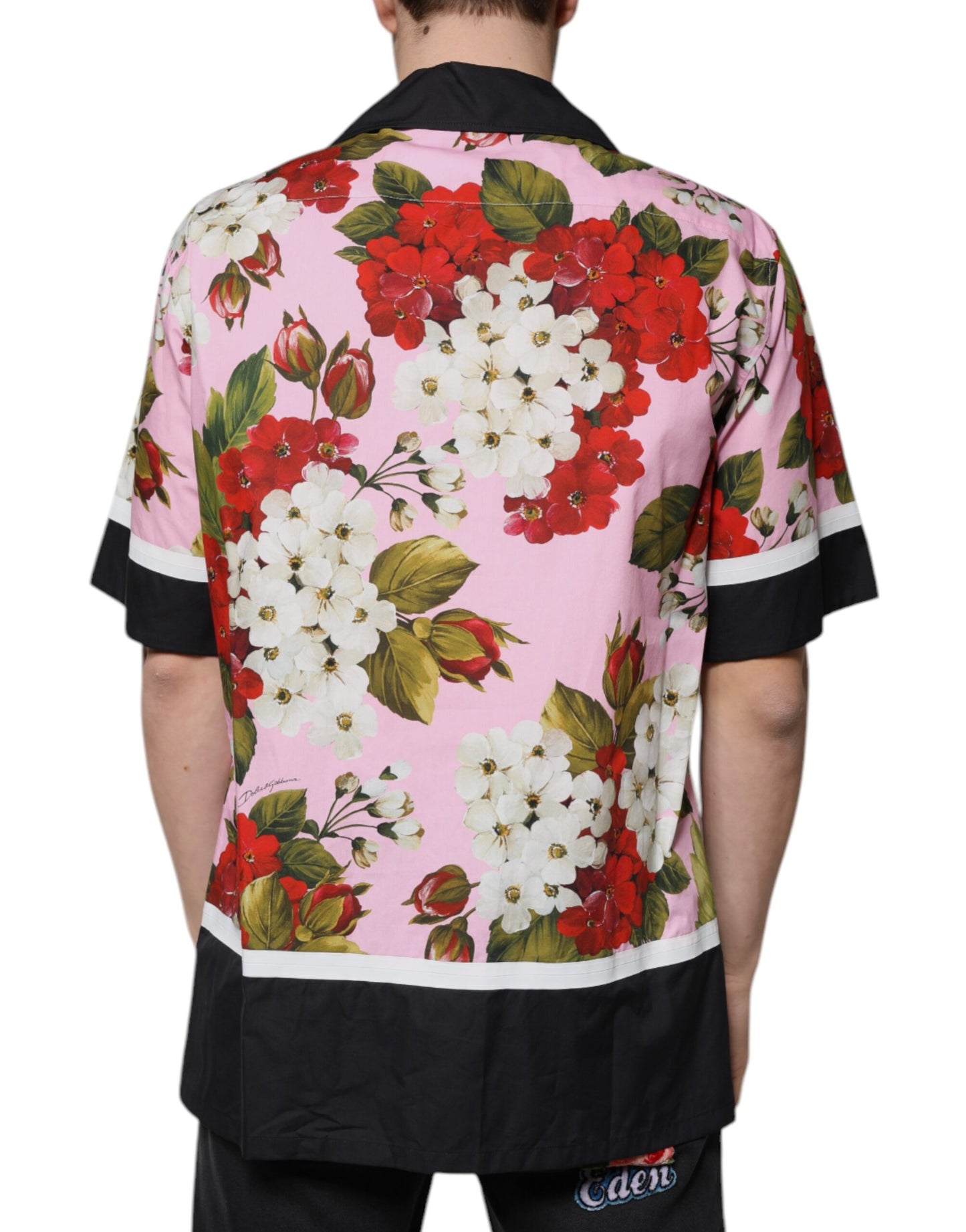 Dolce &amp; Gabbana Flerfärgad Blommig Skjorta med Knappar