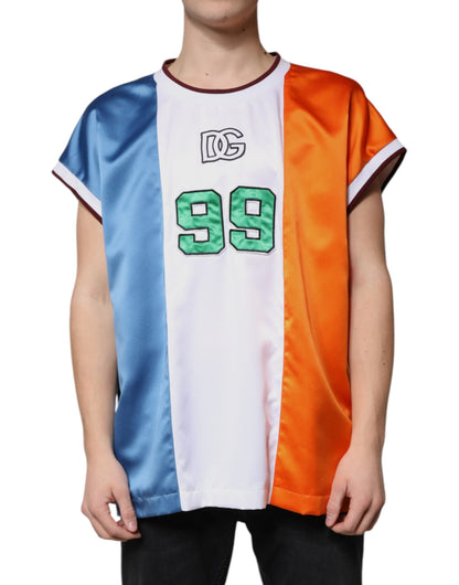 Dolce &amp; Gabbana Flerfärgad Jersey Linne Ärmlös T-shirt