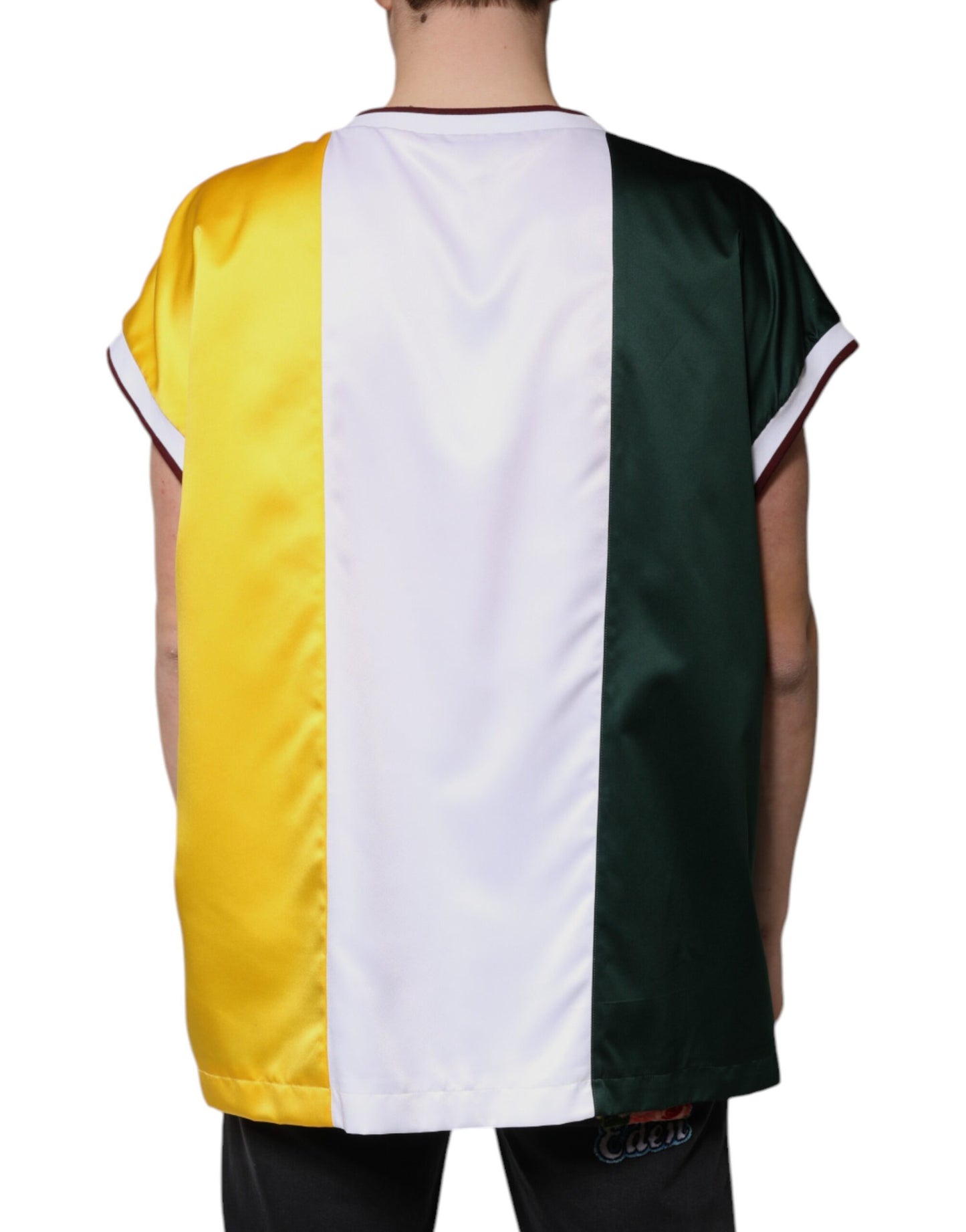 Dolce &amp; Gabbana Flerfärgad Jersey Linne Ärmlös T-shirt