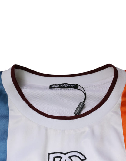 Dolce &amp; Gabbana Flerfärgad Jersey Linne Ärmlös T-shirt
