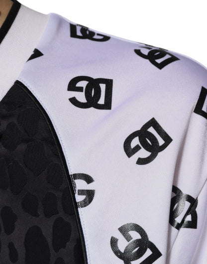 Dolce &amp; Gabbana Svartvit Logo Herr Kortärmad T-shirt
