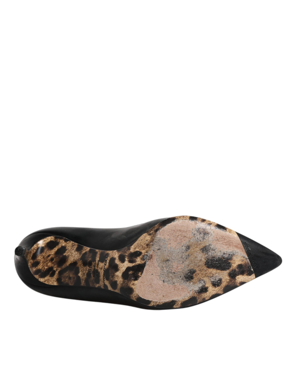 Svarta kalvskinns- och stilettklackade pumps