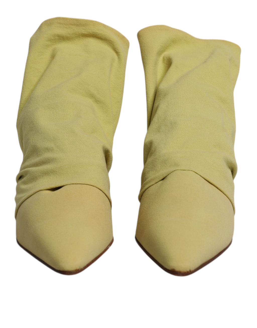 Gröna sockstil klackskor ankelstövlar