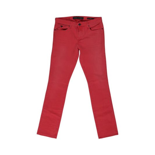 Guess røde bomullsjeans og bukser
