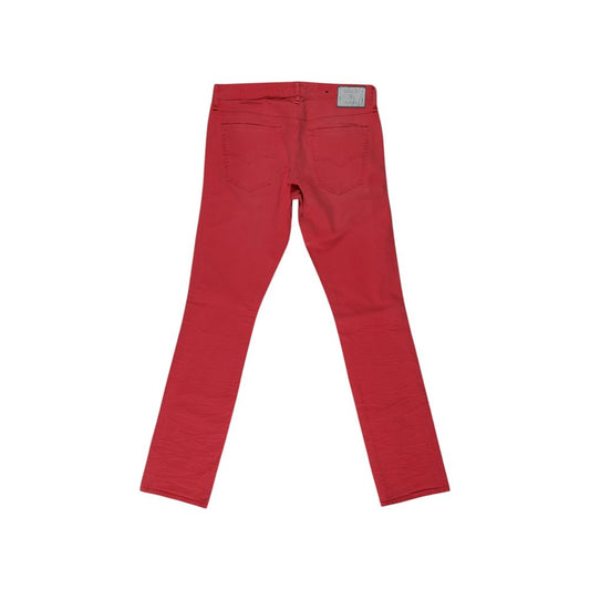 Guess røde bomullsjeans og bukser