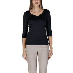 Street One Black Cotton T-Shirt