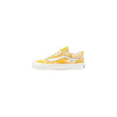 Vans Yellow Fabric Low Top Sneakers
