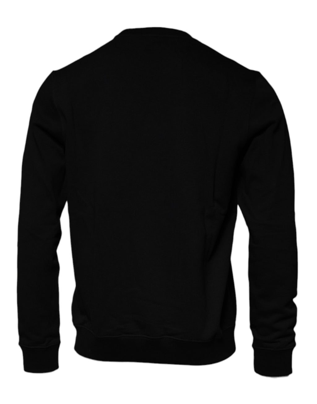 Svart Medusa Fleece Herr Rund Halsad Tröja