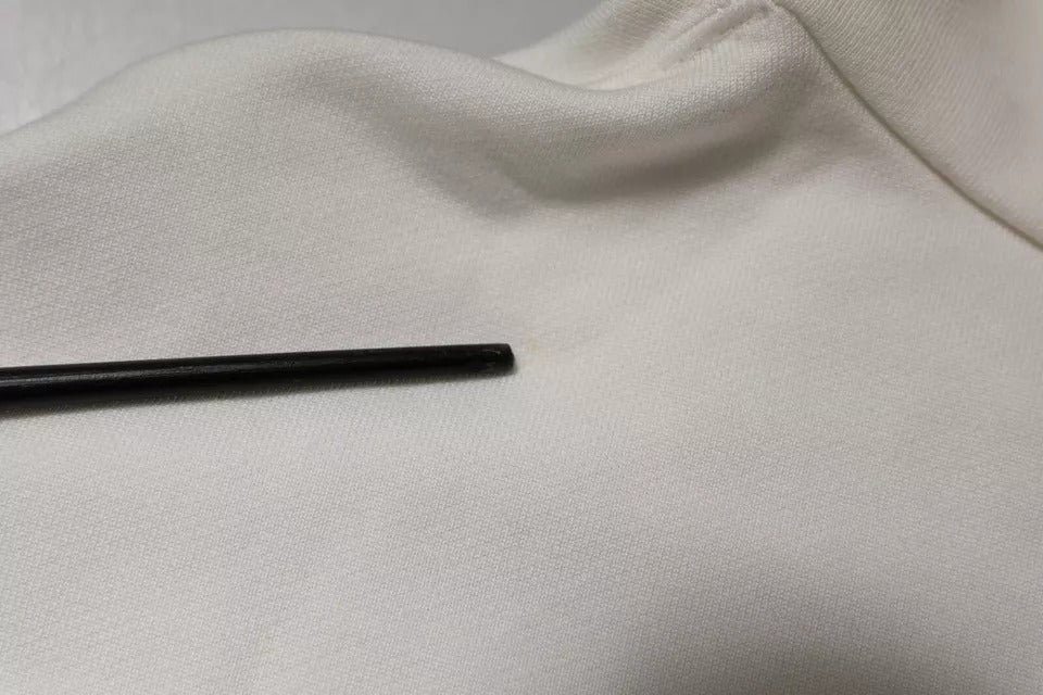 Dolce &amp; Gabbana Vit Logotyp Hoodie Herrtröja Tröja