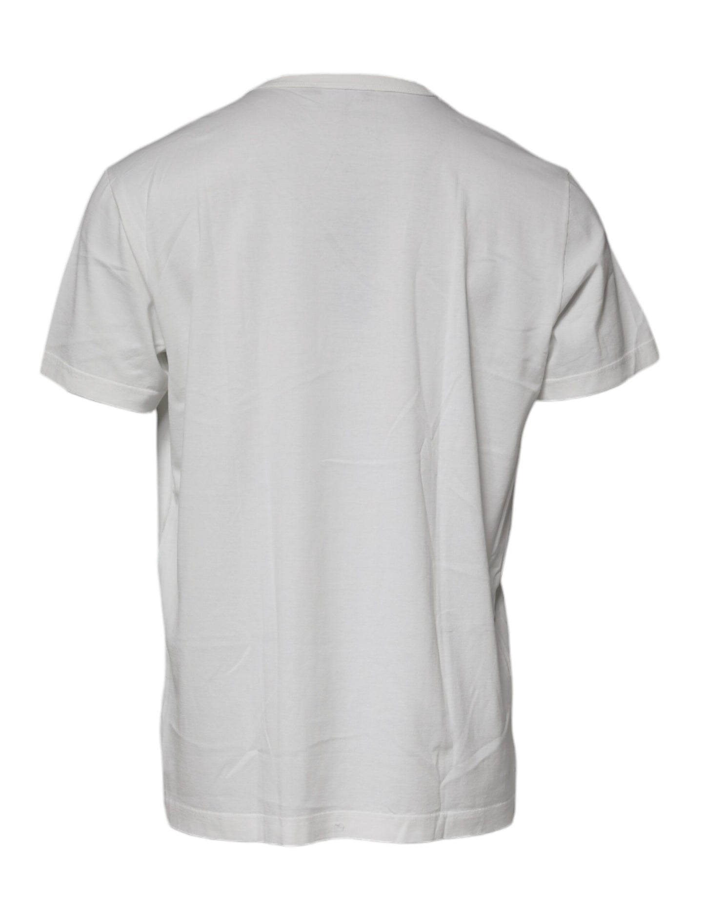 Dolce &amp; Gabbana Vit Royals Heritage Bomullst-t-shirt