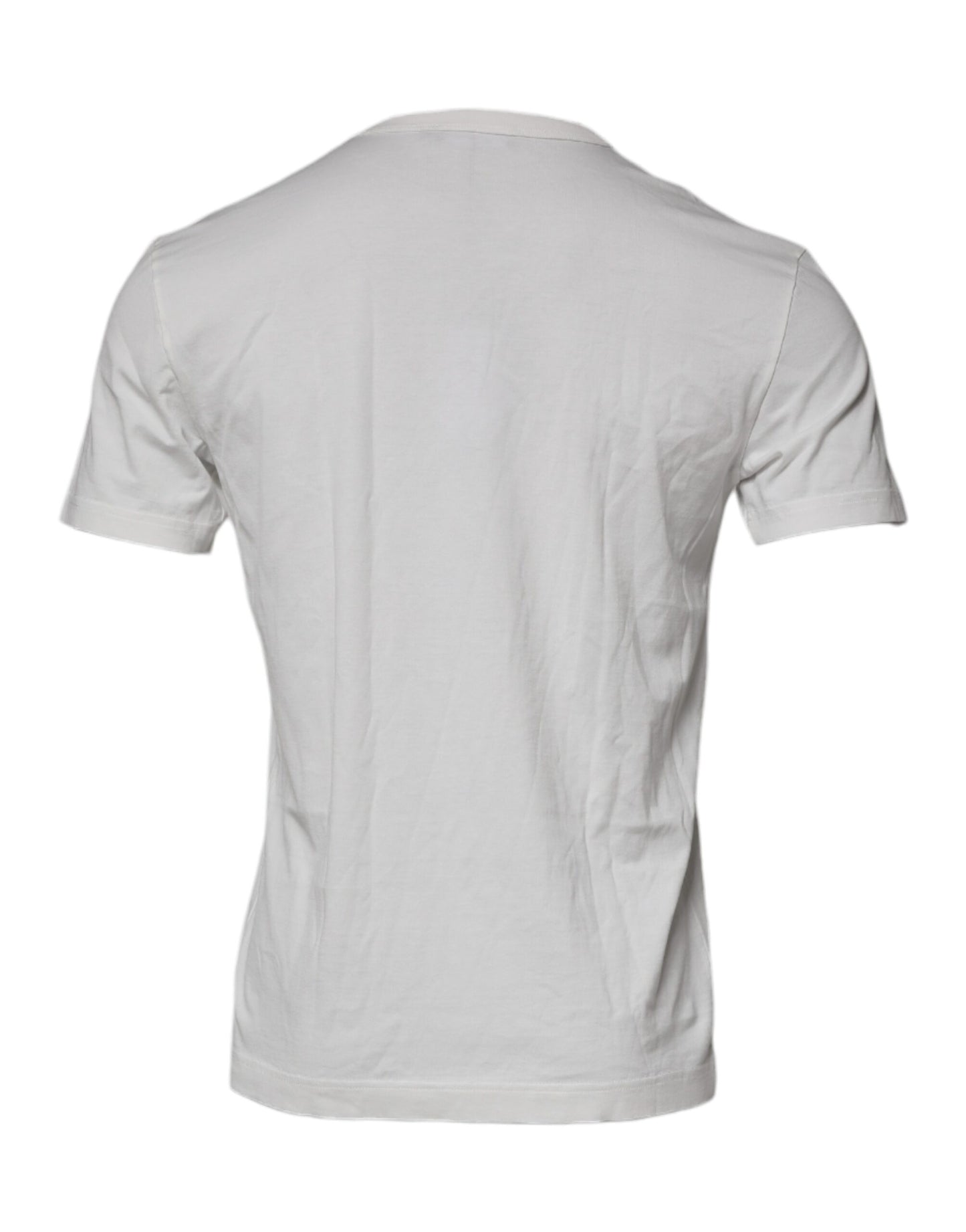 Dolce &amp; Gabbana Vit Royals Heritage Bomullst-t-shirt