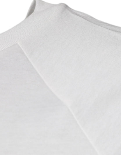 Dolce &amp; Gabbana Vit DG Sport Rundringad Kortärmad T-shirt