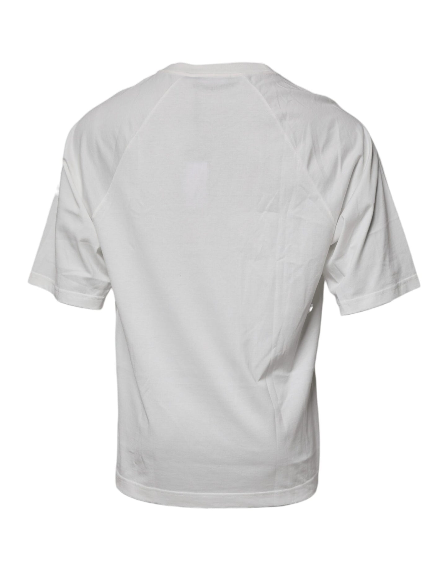 Dolce &amp; Gabbana Vit DG Sport Rundringad Kortärmad T-shirt