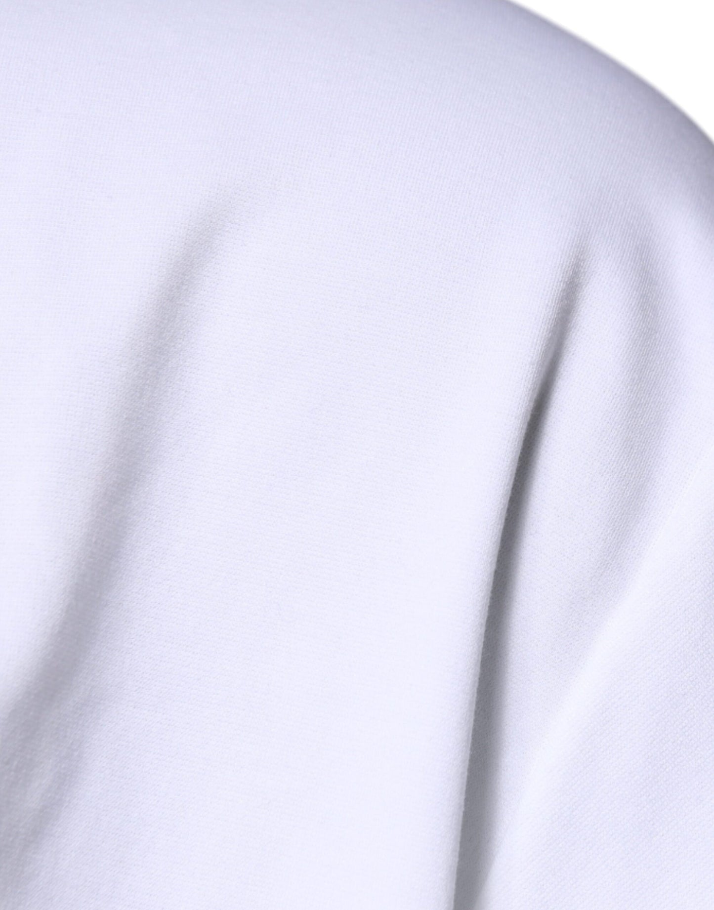 Dolce &amp; Gabbana Hvit DG Logo Bomulls-T-skjorte med rund hals