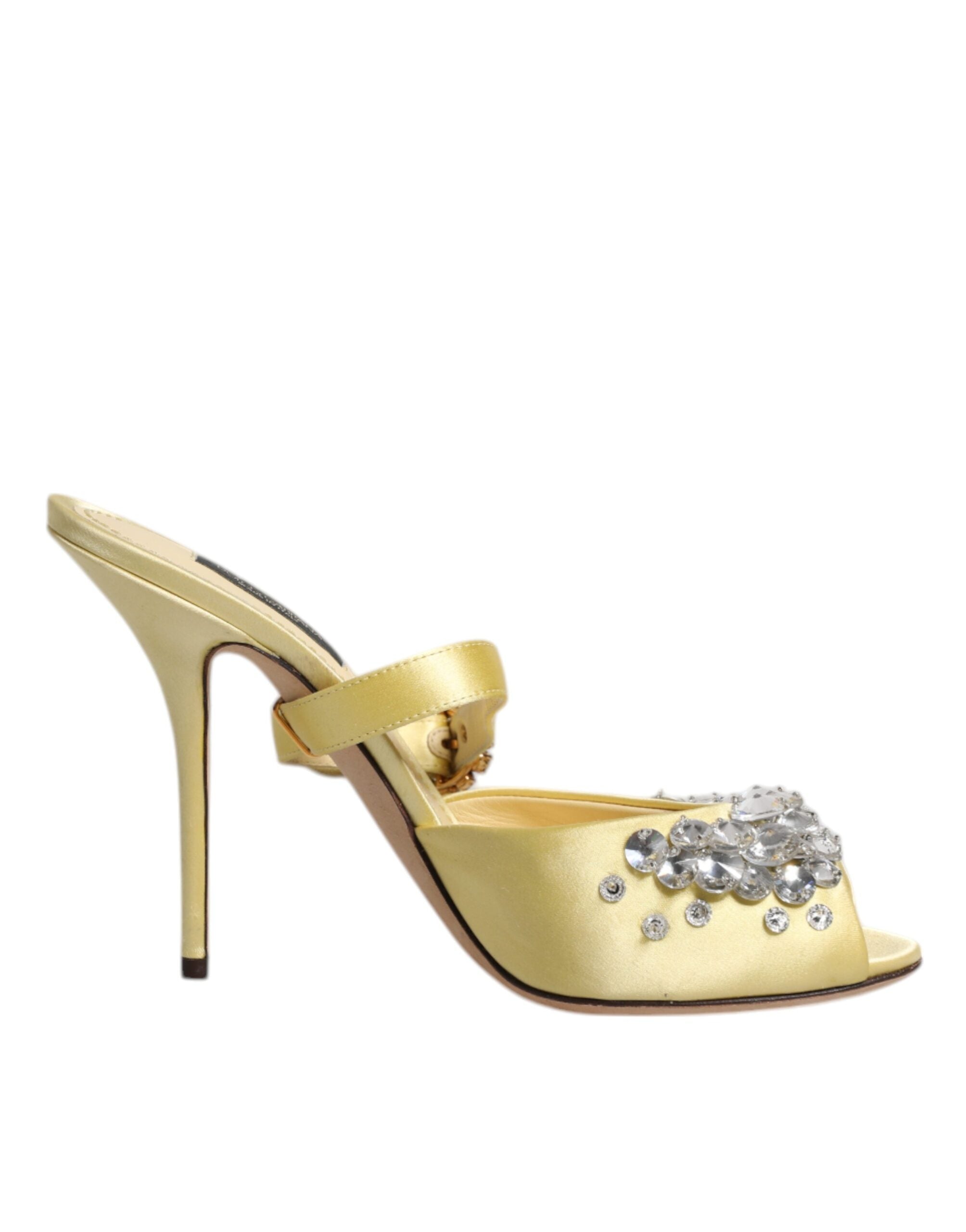 Gula Kristallslippers KEIRA Sandaler Skor