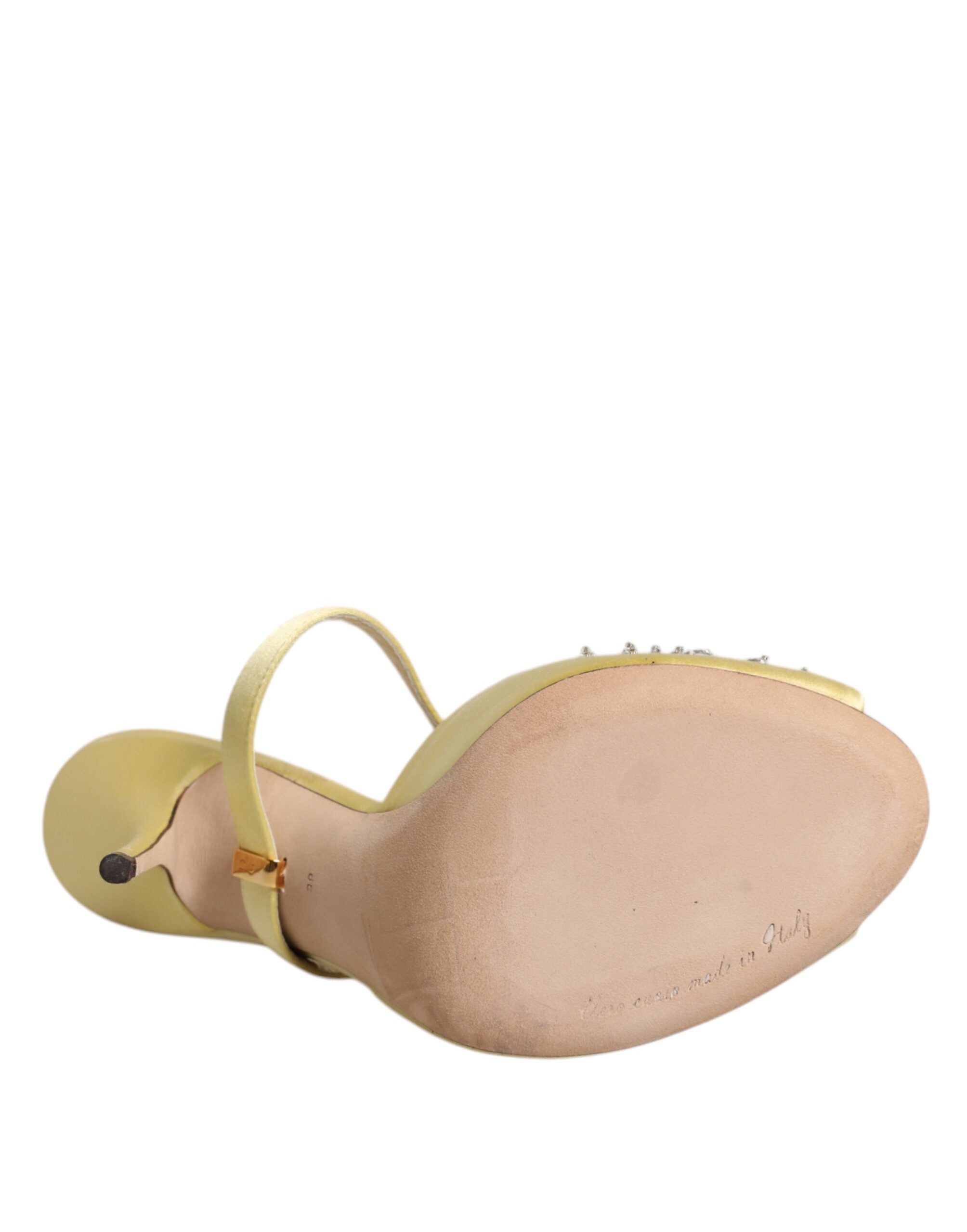 Gula Kristallslippers KEIRA Sandaler Skor
