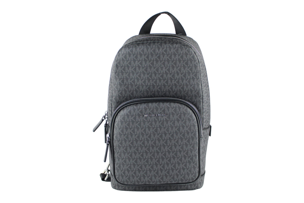 Cooper Medium Svart Signature PVC Sling Ryggsäck