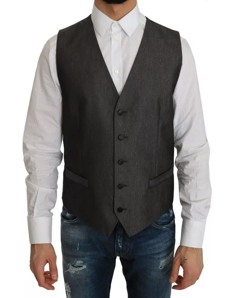 Grå MARTINI 2-delt vestkåpeblazer