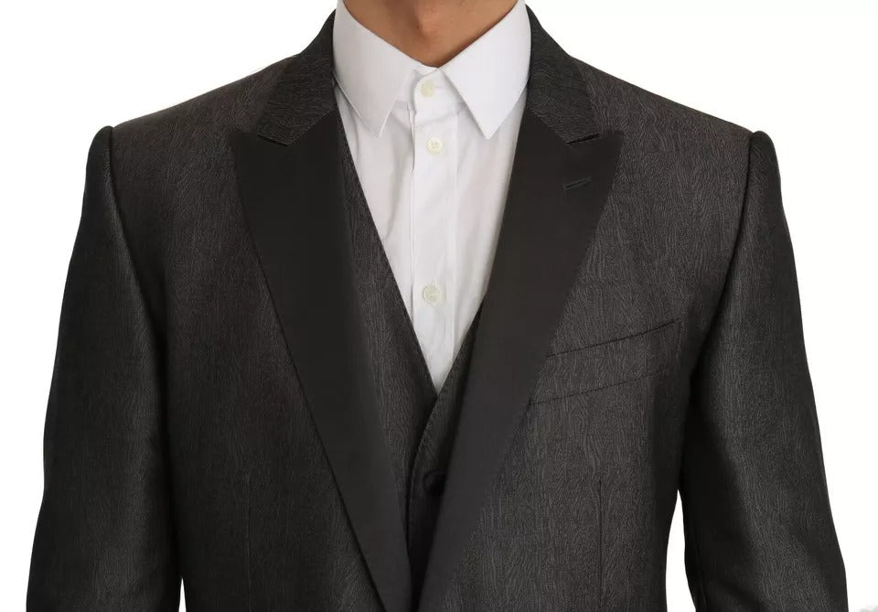 Grå MARTINI 2-delt vestkåpeblazer