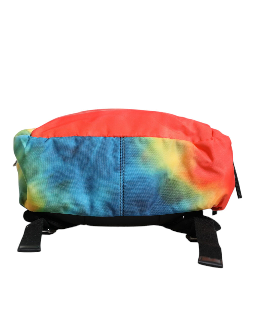 Flerfärgad tie dye nylon logotyptryck barnryggsäck