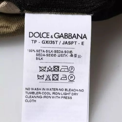Flerfärgad kamouflagekrage-polo-t-shirt