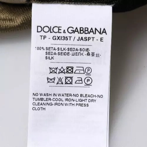 Flerfärgad kamouflagekrage-polo-t-shirt