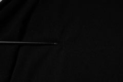 Dolce & Gabbana Black Logo Wool Crew Neck Pullover Sweater