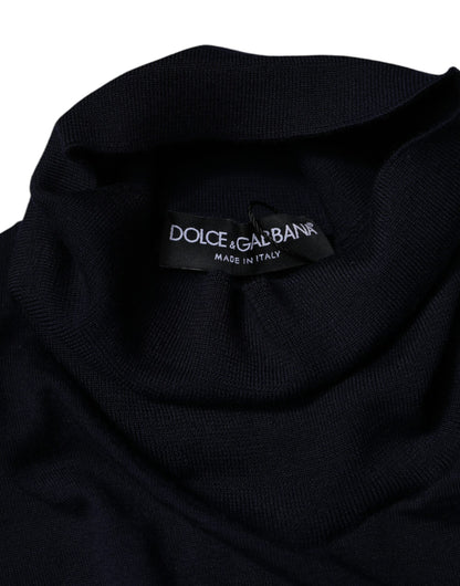 Dolce &amp; Gabbana Blå Kashmir Polotröja
