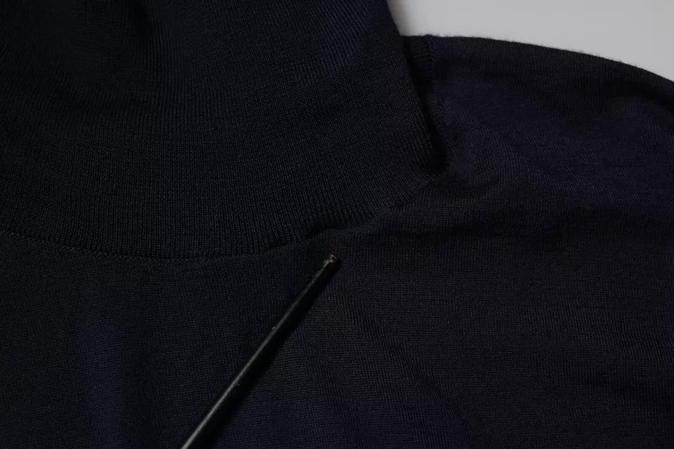 Dolce &amp; Gabbana Blå Kashmir Polotröja