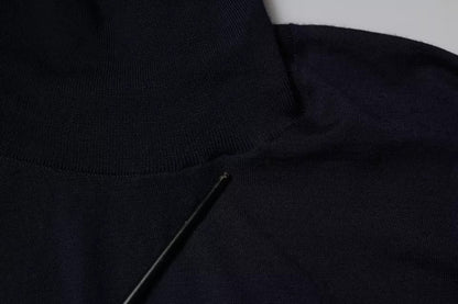 Dolce &amp; Gabbana Blå Kashmir Polotröja