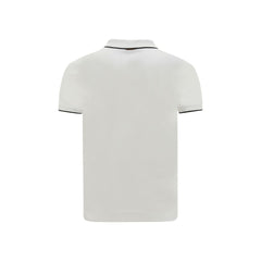 ZEGNA White Elastane Polo Shirt