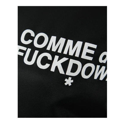 Comme Des Fuckdown svarte nylonjakker og -frakker