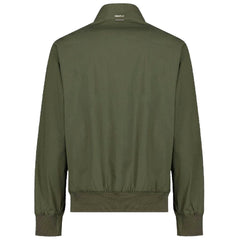People Of Shibuya Green Cotton Men Bomber Jacket